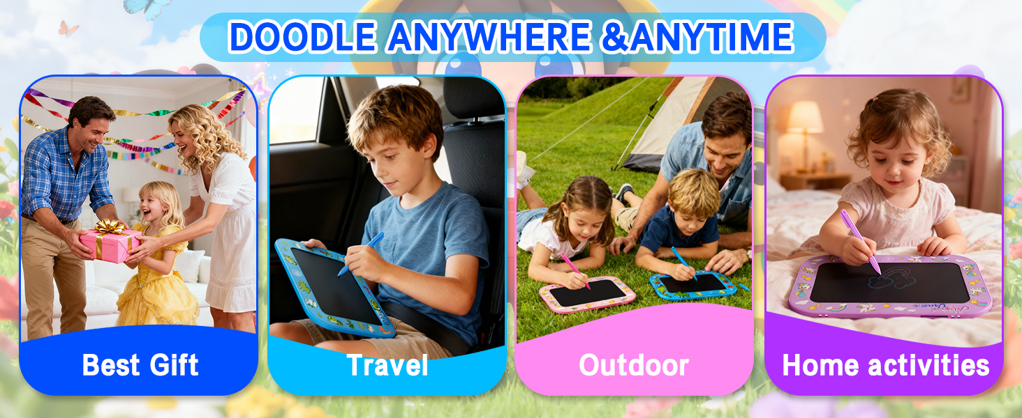 LCD Writing Tablet for Girls Boys Kids