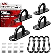 304 Stainless Steel Pad Eye Snap Hooks