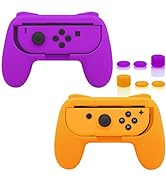 FASTSNAIL Grips Compatible with Nintendo Switch for Joy Con & OLED Model for Joycon, Wear-resista...
