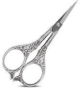 BIHRTC Embroidery Sewing Scissors Stainless Steel for Cross Stitch Cutting Threading Needlework H...