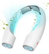Heelkl AI Neck Fan, 4 Speeds Adjustable Portable Personal Fan Rechargeable, 4000 mAh Battery Fast...