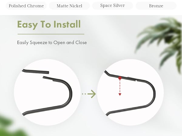Shower Curtain Hooks