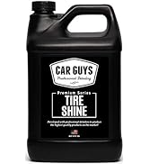CAR GUYS Tire Shine Gallon - Easy to Use Tire Dressing - Dry to The Touch with Long Lasting UV Pr...