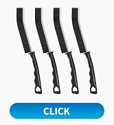 Multi-Purpose Hard Bristle Crevice Cleaning Brush