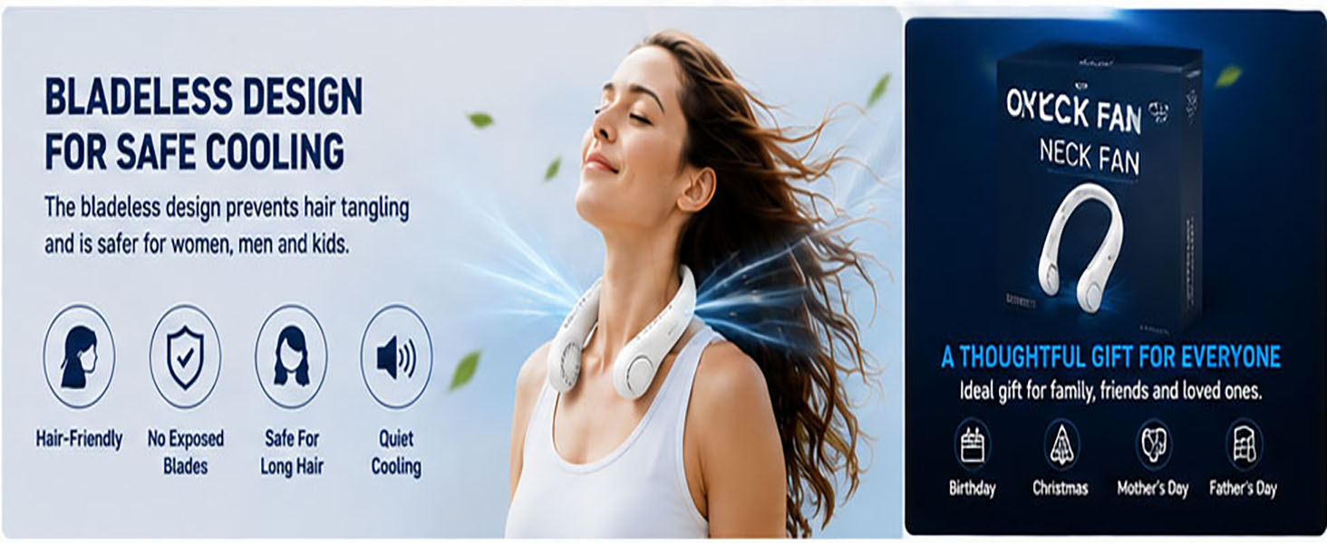 Portable Neck Fan