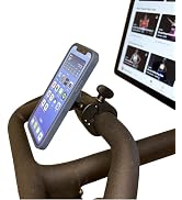 Maxby Magnetic Phone & Tablet Holder for Peloton Bike & Bike+ – Secure 360° Handlebar Mount for i...