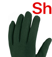 green ladies gloves