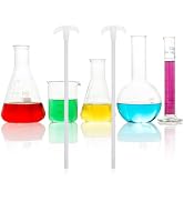 ULTECHNOVO PTFE Stir Bar Laboratory Stirrer Bar Alkali Resistant Non-Adhesive Chemistry Mixing Pa...