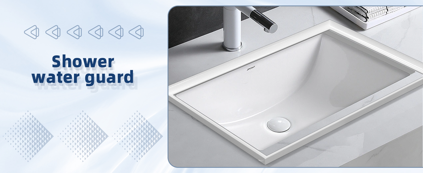 bath sink splash guard