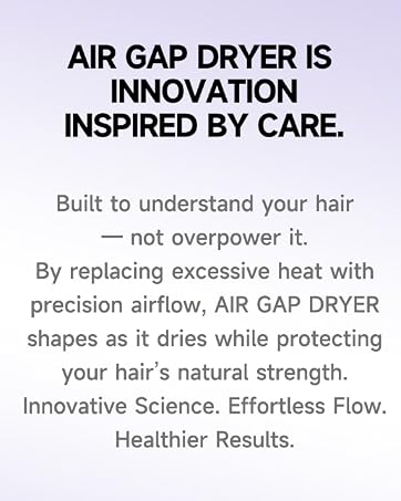 AIR GAP DRYER ISINNOVATION INSPIRED BY CARE.