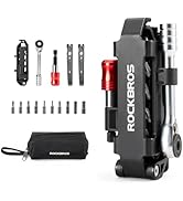 ROCKBROS Bike Tool Kits 14 in 1 Multi-Function Bike Repair Kits Portable Foldable Bike accessorie...