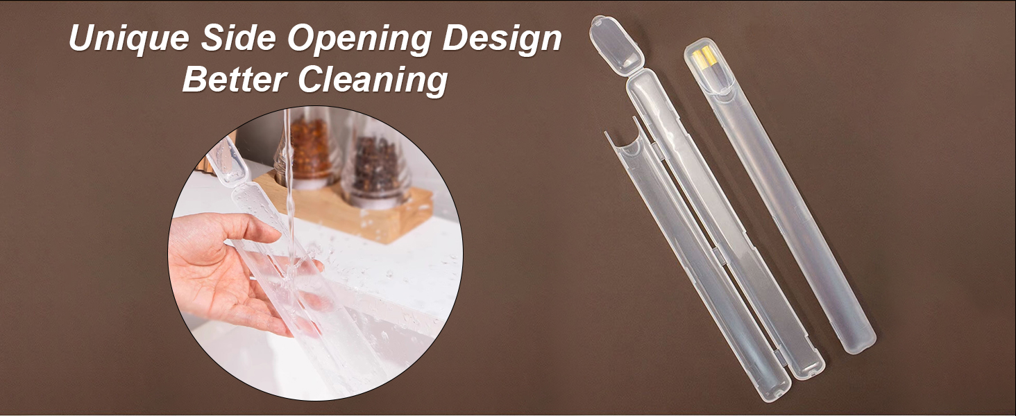 Unique Side Opening Design Better Cleaning