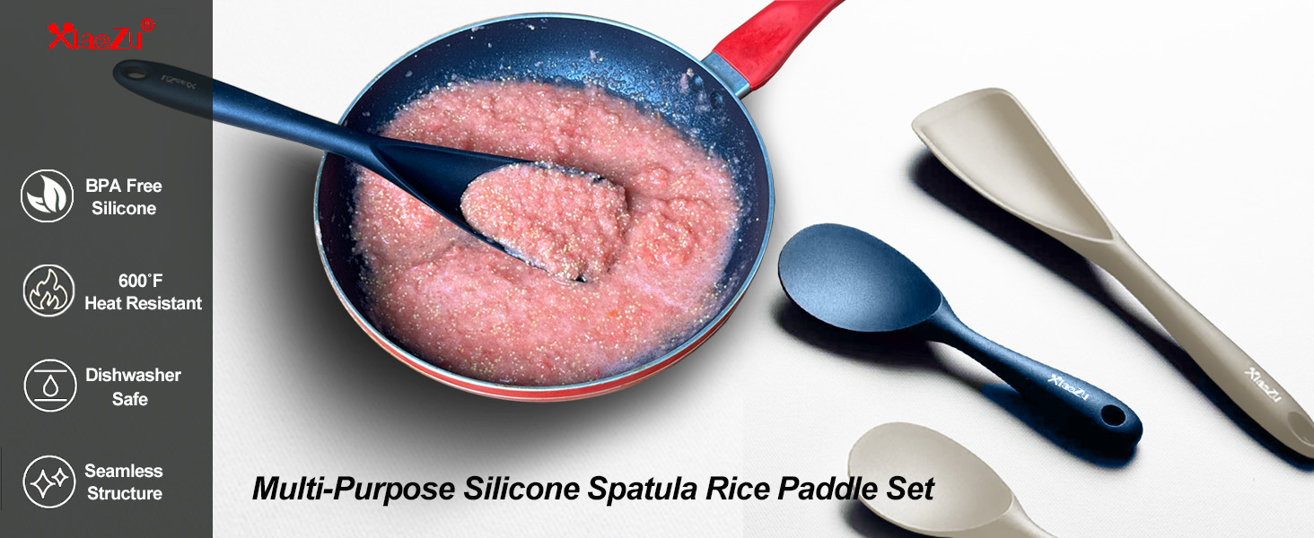 Seamless one piece spatula spoon