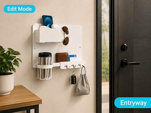 phone shelf for wall