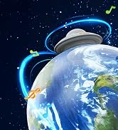 Magnetic Rotating Space Toy music toys