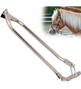 Jeffers Equine One Man Twitch – Nickel Plated 12 Inch Horse Restraint Tool for Safe Horse Handlin...