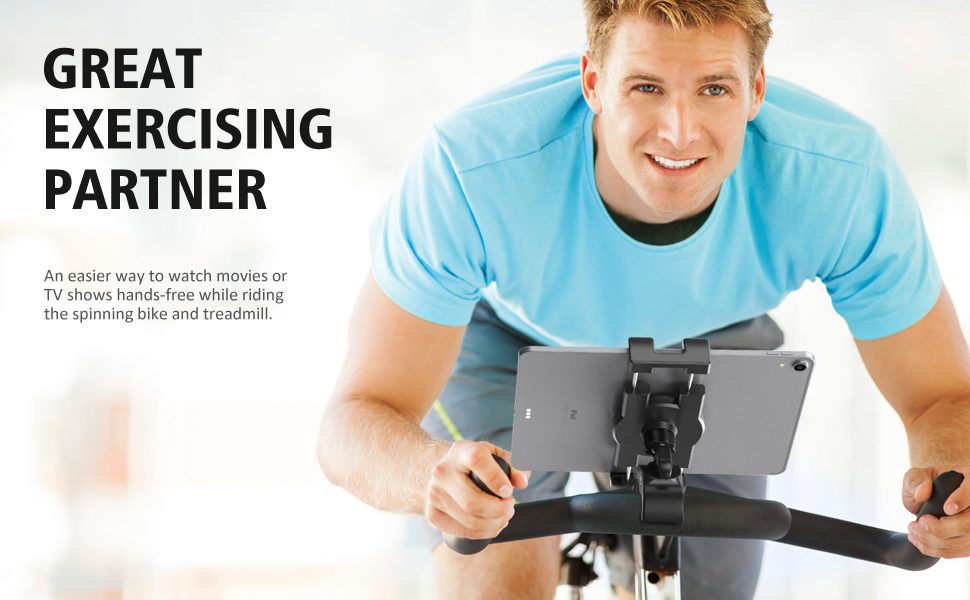 Spin Bike Tablet Holder Mount