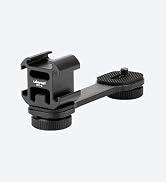 ULANZI PT-3 Triple Cold Shoe Mounts Plate Microphone Led Video Light Extension Bracket