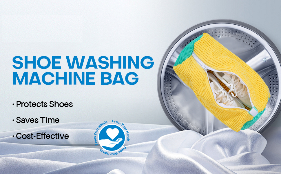 shoe washing bag