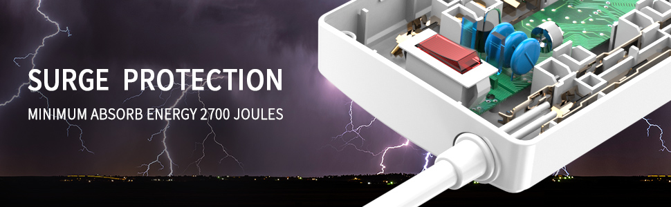 extension cord with multiple outlets