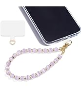 Marble Beaded Phone Wrist Strap