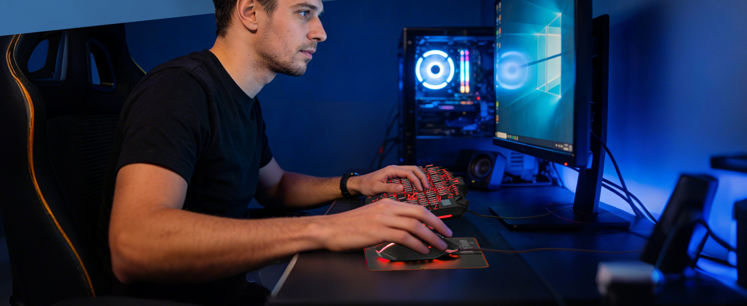 keyboard and mouse gaming combo led keyboard and mouse