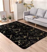 black Metallic rug