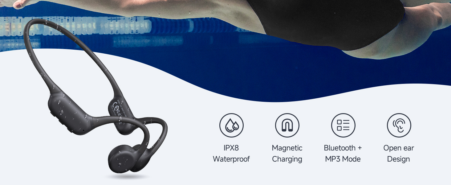 Waterproof headphones