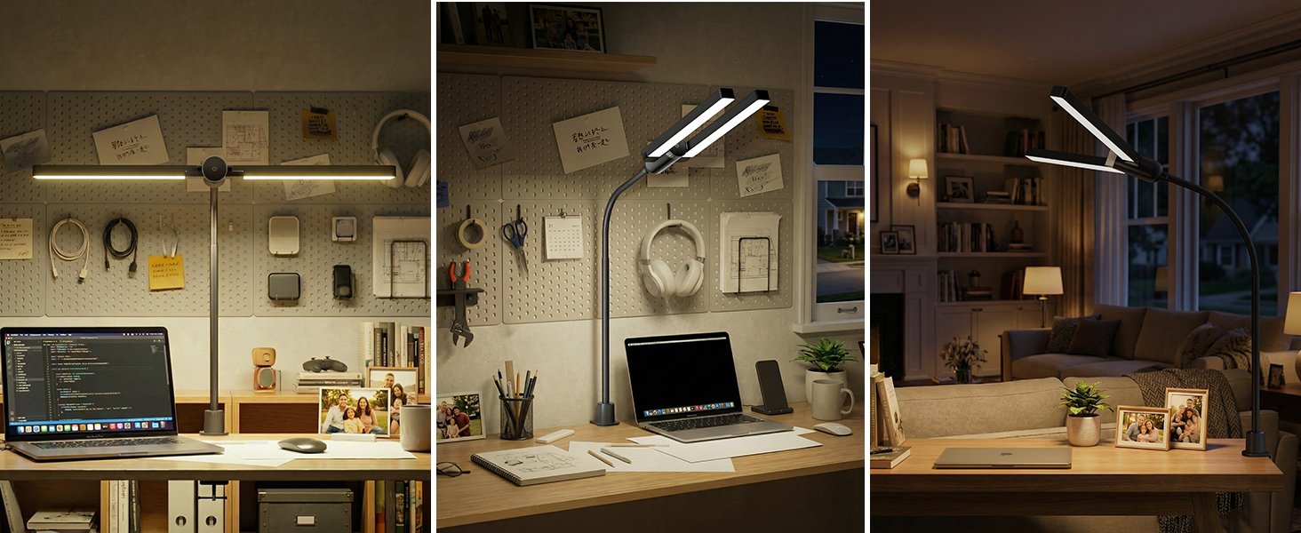 clip on desk lamp