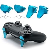 TOMSIN Replacement Triggers for PS4 Slim/ PS4 Pro Controller, Aluminum Metal L1 R1 L2 R2 Trigger ...
