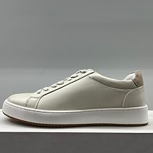 Men's leather dress sneaker