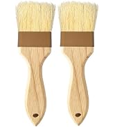NXRACSH Pastry Brush,2 inch Basting Brush for Cooking and Baking,Natural Bristle Food Brush for O...