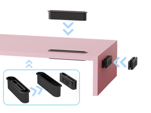 Dual Monitor Stand Riser