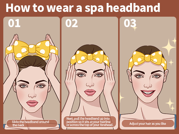 spa headband