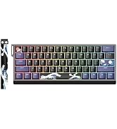 HITIME x XVX 60% Percent Keyboard with Strap, H61 Wired Aluminum Gaming Keyboard, Hot Swappable, ...