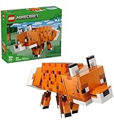 LEGO Minecraft The Fox Building & Pretend Play Toy for Boys & Girls - Poseable Video Game Charact...