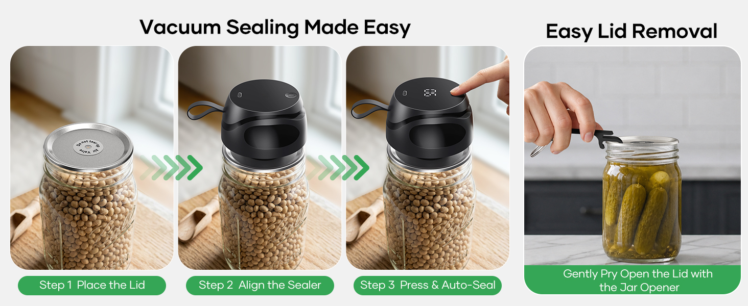 Mason Jar Vacuum Sealer