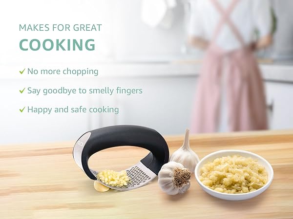 Garlic Presser and Chopper