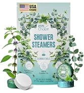 W&E Choice Shower Steamers Aromatherapy - Shower Bombs Birthday Gifts for Women, Eucalyptus Mint ...