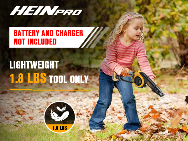Lightweight 1.8 lbs tool only