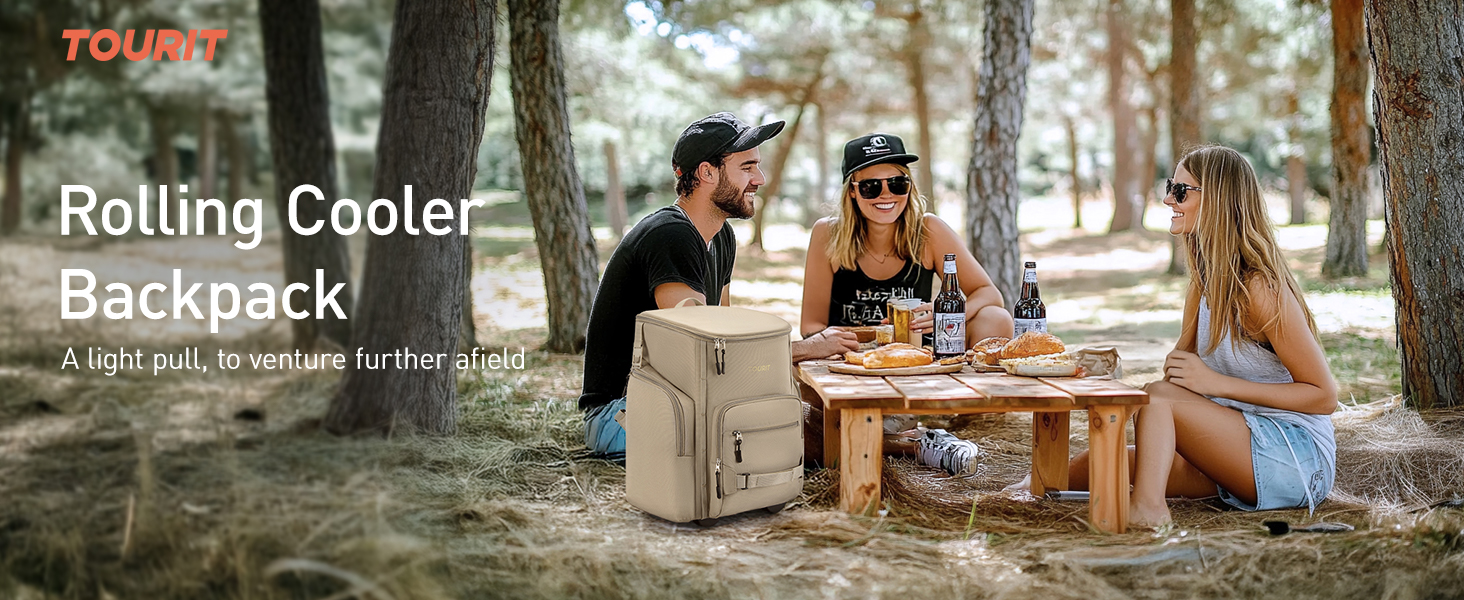 TOURIT Rolling Cooler Backpack