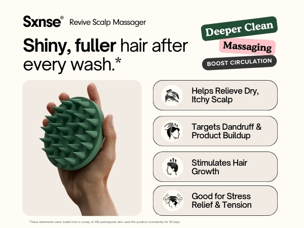 Revive Silicone Scalp Massager