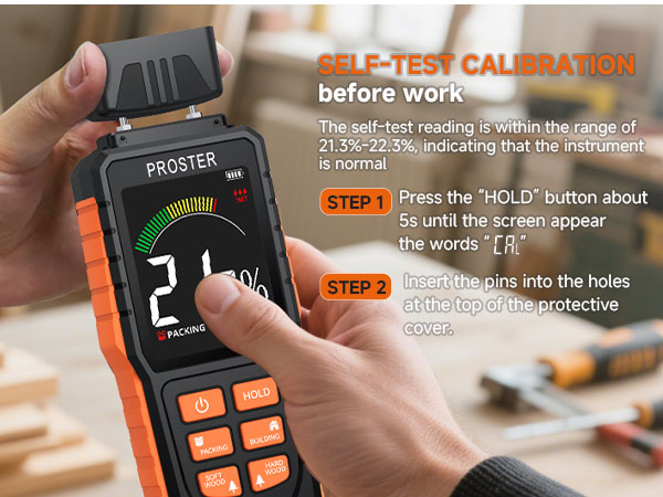 Rechargeable Moisture Meter