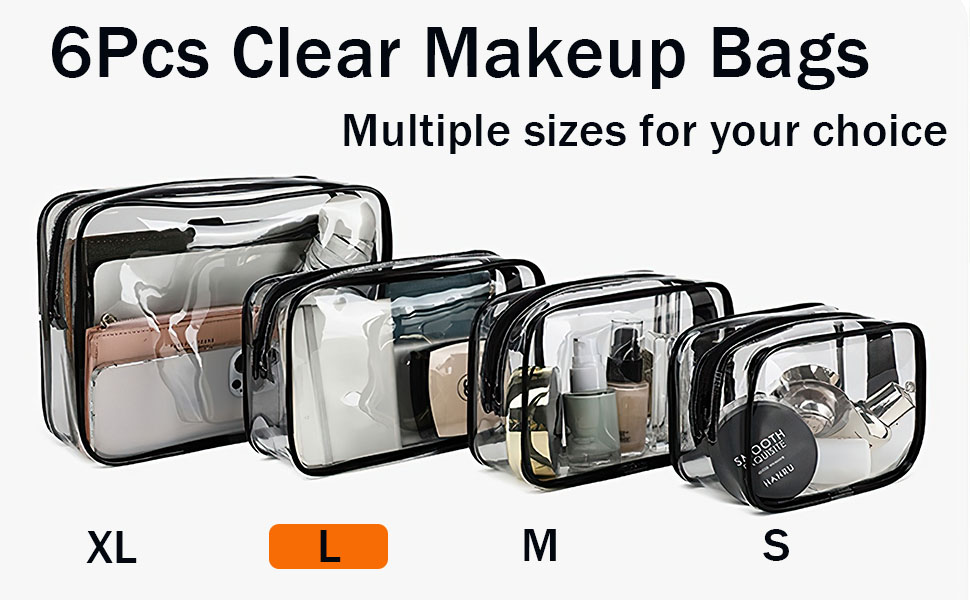 Large Cosmetic Bags