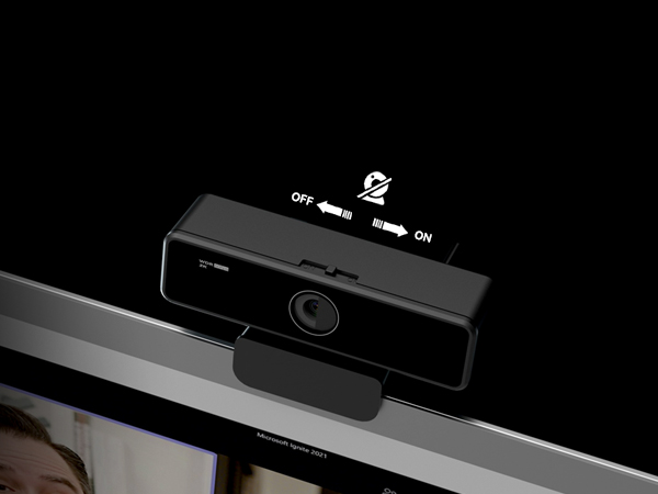 V11 2K Webcam for PC, 1080P 60FPS FHD Web Camera with Microphone&Privacy Cover, USB Plug&Play