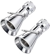 Enhon 2 Setting Pivoting Single Spray Shower Head with Shut Off Valve, Replacement for 52650-PK C...