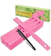 Yuanling 200Pcs Plant Labels Plastic Plant Tree Tags Wrap Around Hanging Tags Nursery Garden Tree...