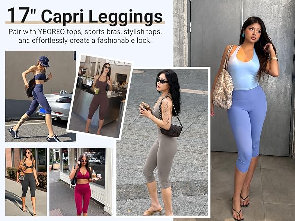 capri leggings for women
