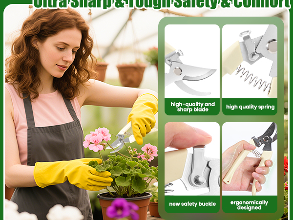 plant shears flower scissors clippers for gardening plant scissors