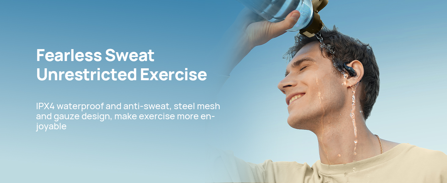 Mibro OpenEar Pro wireless earbud bluetooth headphone waterproof earphone sport work steady safety